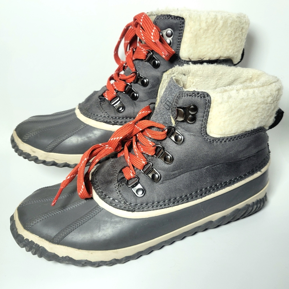 JBU ALISON WOMEN'S WATER PROOF MEMORY INSOLES WARM SHEARLING  BOOTS SZ 9